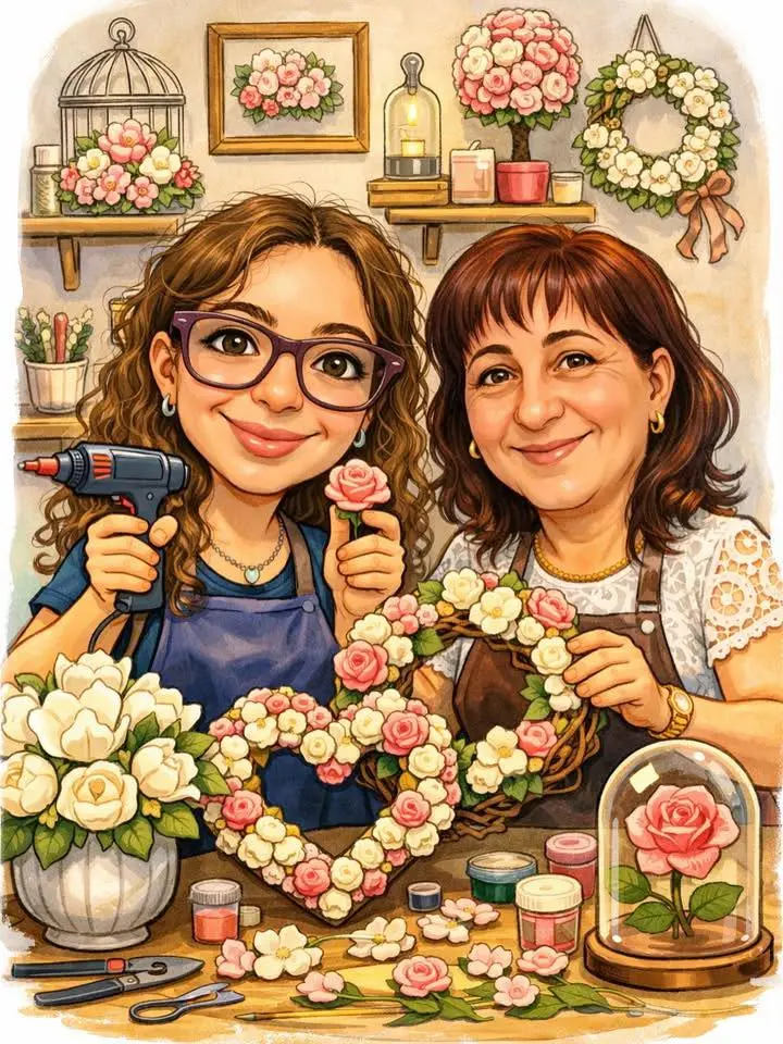 DR Handmade Decor – anya és lánya